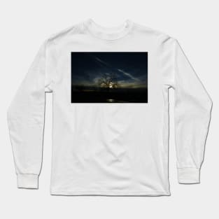 Arizona Sunset and Tree Long Sleeve T-Shirt